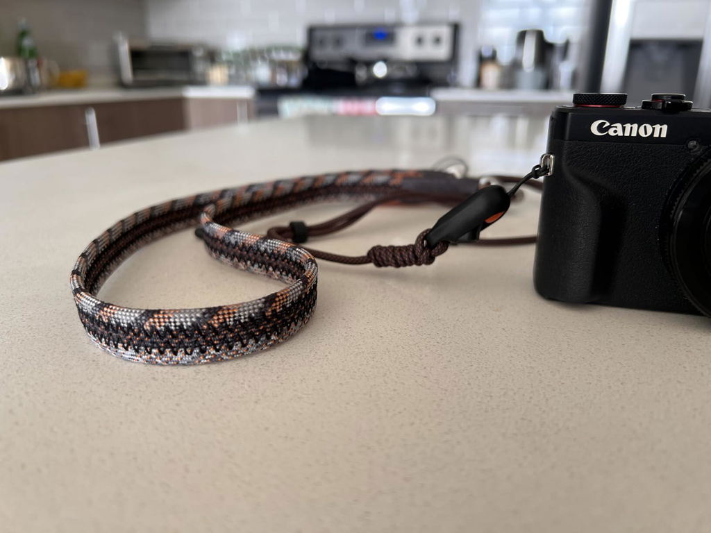 PGYTECH Camera Strap Slim Vintage popruh Midnight Black