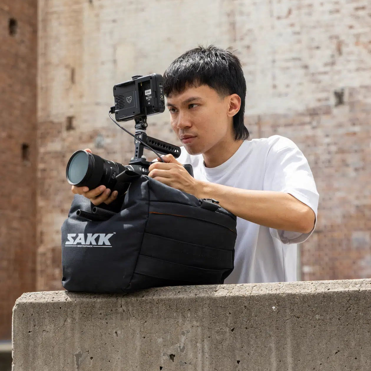 Sakk Camera Saddle stabilizátor kamery 35 cm plátěný