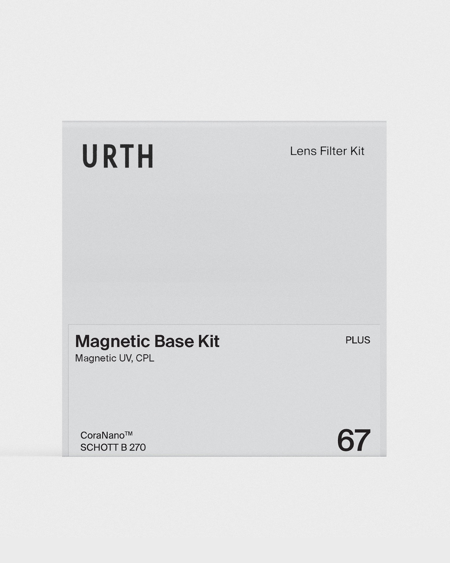 Urth Magnetic Base Kit Plus magnetická sada filtrů UV+CPL