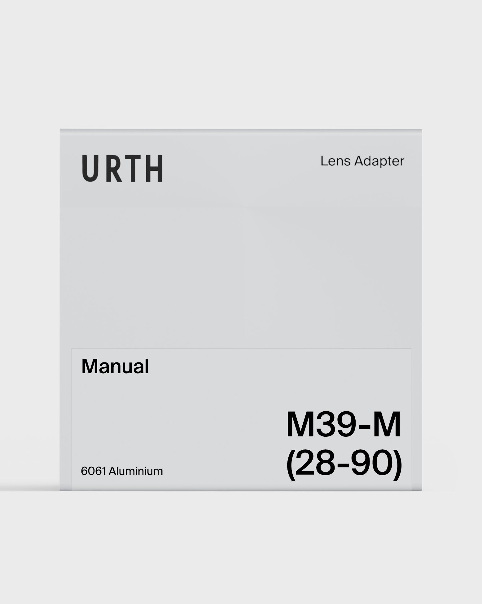 Urth adaptér M39 – Leica M 28-90 mm manuální