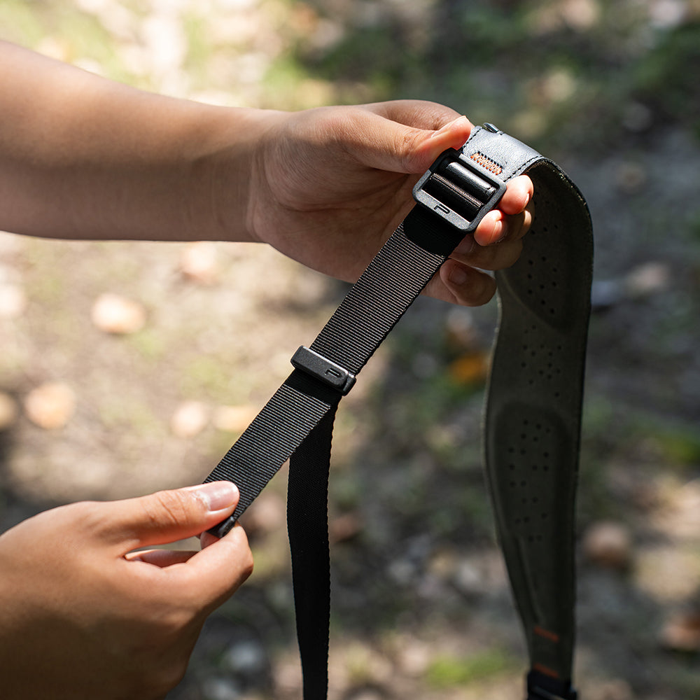 PGYTECH Camera Strap Pro popruh Midnight Black rychloupínací