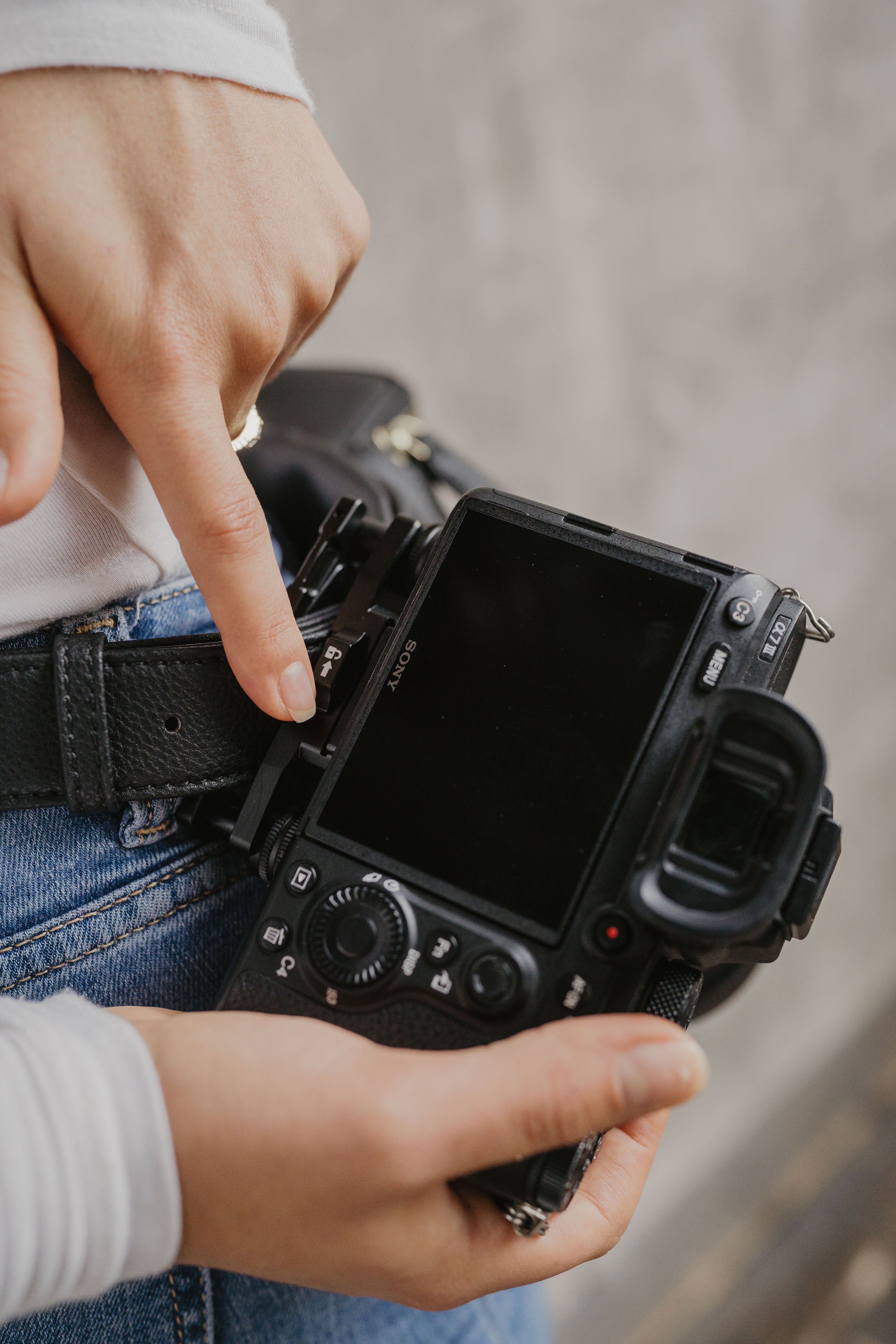 Loulex Fanny Pack Mini fotobrašna ledvinka 2,7 l