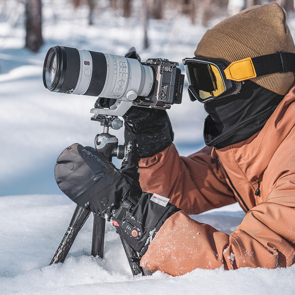 PGYTECH Master vyhřívané fotografické rukavice M